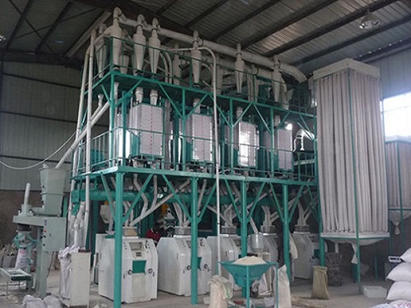  Corn peeling and grit making machine