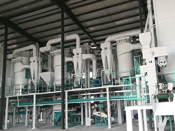  The operation of complete corn processing equipment must be carried out step by step to ensure stable operation