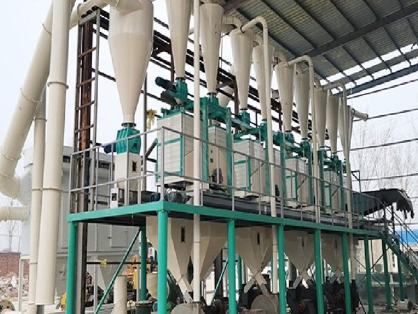  The purpose of corn processing machinery crushing in the front line of raw grain processing