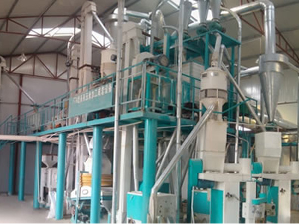  What are the requirements for power supply system during the installation of complete corn grits processing equipment?