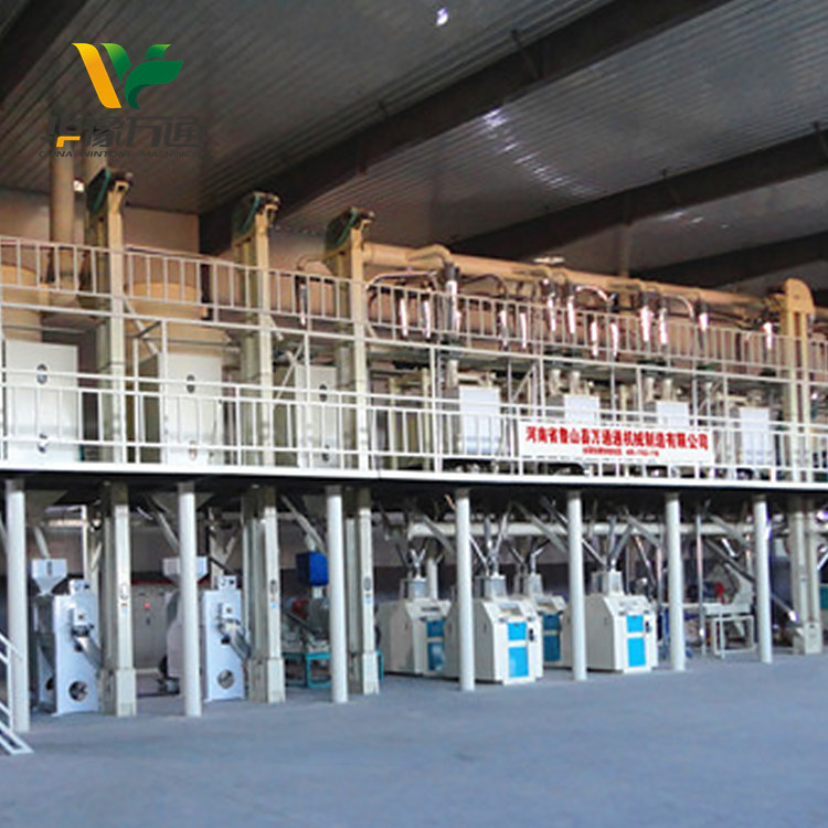  Qinghai customer's complete set of production line for hulling of 2 tons of highland barley per hour