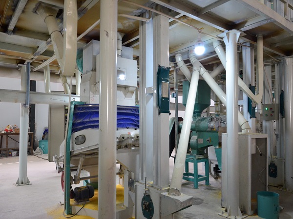  Cleaning equipment in corn deep processing machinery can well ensure the cleanness of processed products