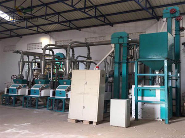  Installation and commissioning site of Hubei 50t/d corn deep processing equipment